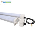 4ft IP65 Waterproof Linear Batten Light LED Vapor Tight Light Fixture Triproof LED Light